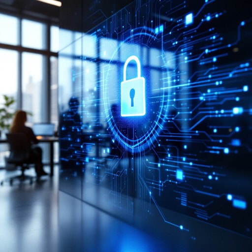 Operatore che monitora la sicurezza dei sistemi informatici